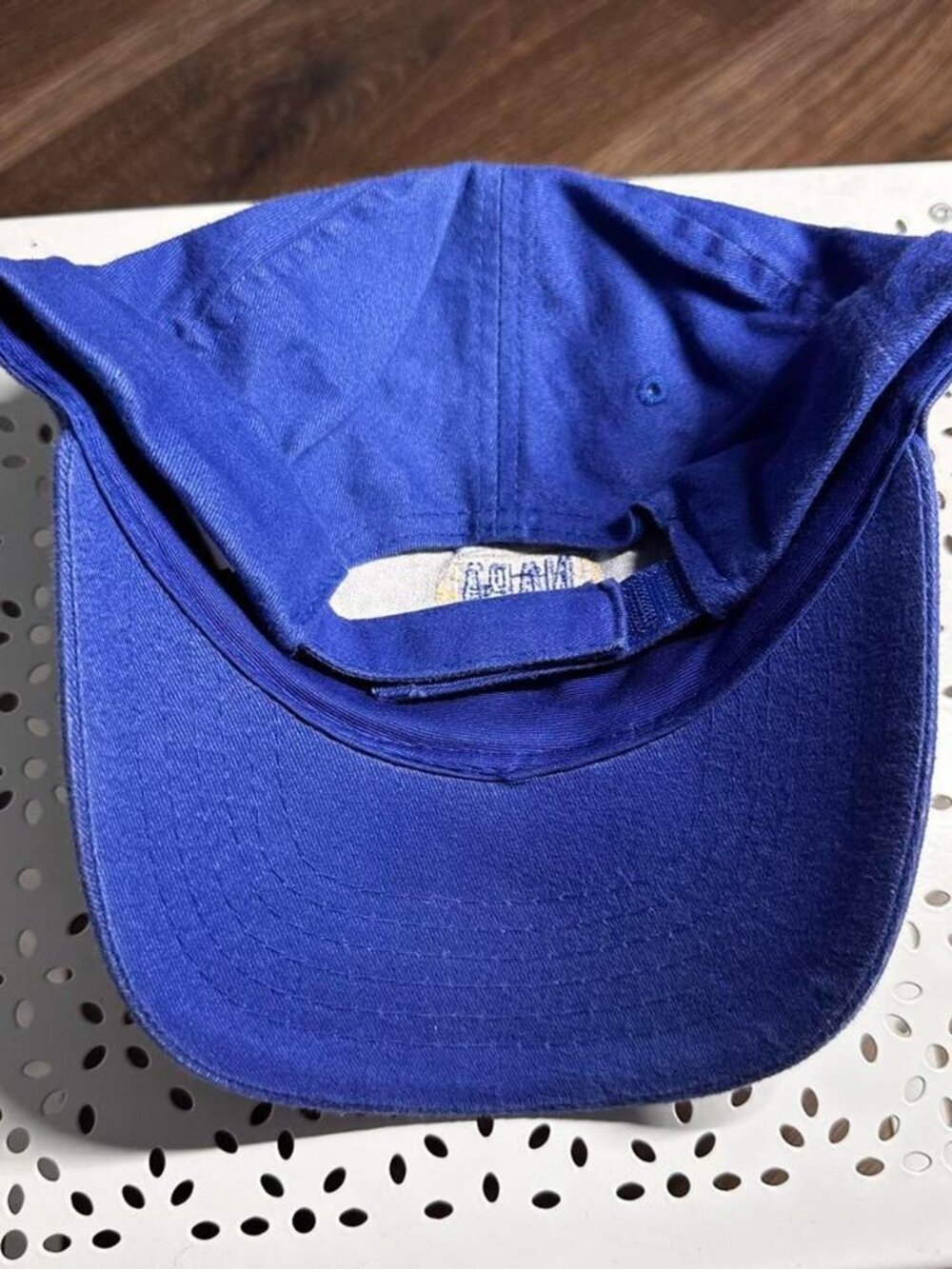 VINTAGE NAPA RACING BLUE CAP - Picture 3 of 4